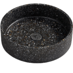 &Nu;&iota;&pi;&tau;ή&rho;&alpha;&sigmaf; &mu;&pi;ά&nu;&iota;&omicron;&upsilon; terrazzo IRA Black 39x39x12 &ndash; &sigma;&tau;&rho;&omicron;&gamma;&gamma;&upsilon;&lambda;ό&sigmaf; &epsilon;&pi;&iota;&tau;&rho;&alpha;&pi;έ&zeta;&iota;&omicron;&sigmaf;