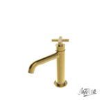 &Mu;&Pi;&Alpha;&Tau;.&Nu;&Iota;&Pi;&Tau;.+&Beta;&Alpha;&Lambda;&Beta;.CLIC-CLAC ELLE CROSS LA TORRE BRUSHED GOLD