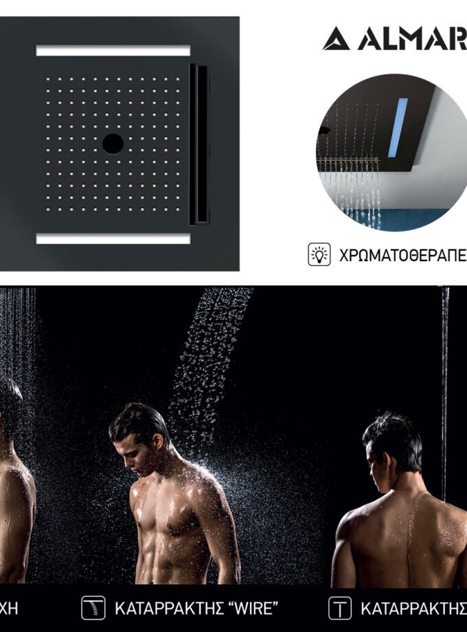 &Kappa;&epsilon;&phi;&alpha;&lambda;ή &Nu;&tau;&omicron;&upsilon;&zeta; &Epsilon;&nu;&tau;&omicron;&iota;&chi;&iota;&sigma;&mu;&omicron;ύ &Omicron;&rho;&omicron;&phi;ή&sigmaf; Temotion &mu;&epsilon; &Chi;&rho;&omega;&mu;&alpha;&tau;&omicron;&theta;&epsilon;&rho;&alpha;&pi;&epsilon;ί&alpha; 50x50, Almar PVD Black Brushed