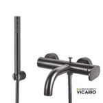 &Mu;&pi;&alpha;&tau;&alpha;&rho;ί&alpha; &Lambda;&omicron;&upsilon;&tau;&rho;&omicron;ύ Slim Vicario Black Brushed