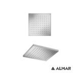 Κεφαλή Ντουζ Emotion 20x20, Almar Inox Finish
