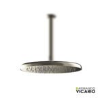 Κεφαλή Ντουζ Φ30 χωρίς μπράτσο Lumiere, Vicario Black Brushed