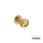 Μίκτης Εντοιχισμού 1 Εξόδου Halo Vicario Brushed Gold