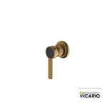 Μίκτης Εντοιχισμού 1 Εξόδου Lumiere Vicario Antique Brass