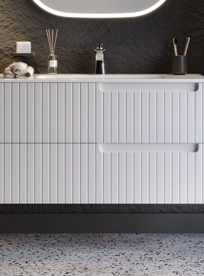 &Pi;ά&gamma;&kappa;&omicron;&sigmaf; ENZA &Lambda;&epsilon;&upsilon;&kappa;ό MDF 18mm &Lambda;ά&kappa;&alpha; 100 3SENZ100WHM 101x46.5x52cm