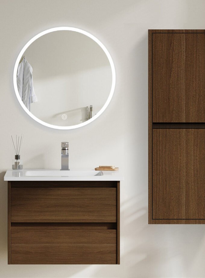 &Sigma;&Epsilon;&Tau; &Epsilon;&Pi;&Iota;&Pi;&Lambda;&Omicron;&Upsilon; EVELYN PLYWOOD 60cm. &chi;&rho;. BROWN 9SEVE060BR