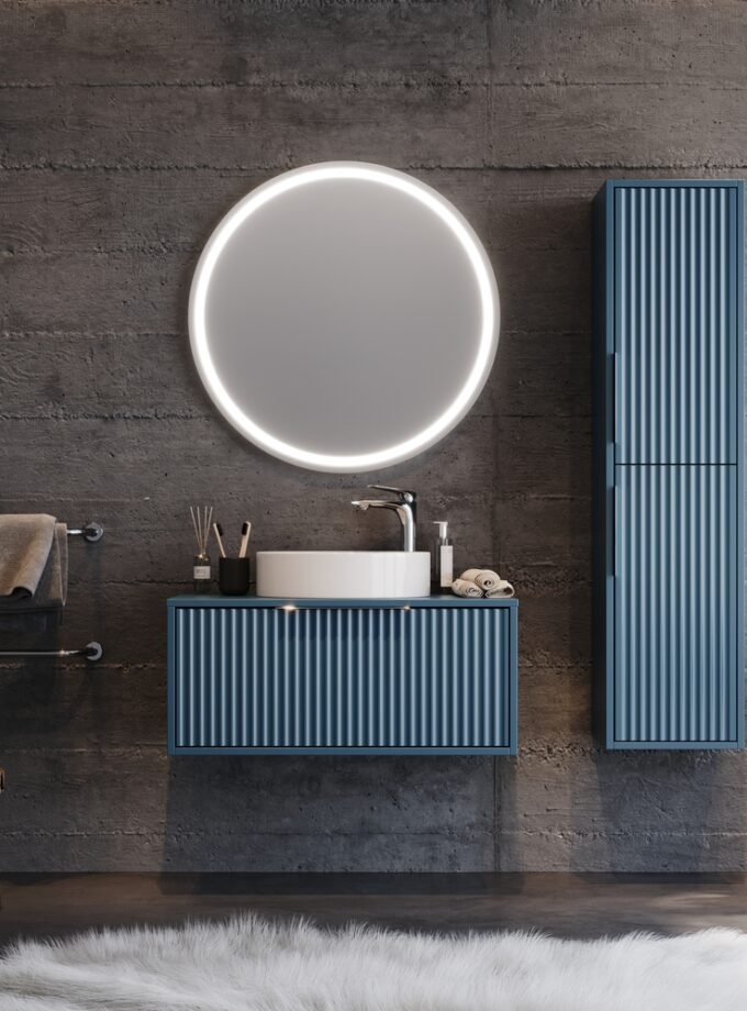 &Sigma;&epsilon;&tau; Έ&pi;&iota;&pi;&lambda;&omicron; &Mu;&pi;ά&nu;&iota;&omicron;&upsilon; HOLE &Mu;&pi;&lambda;&epsilon; MDF 18mm &Lambda;ά&kappa;&alpha; 85 9SHOL085BLS &Pi;ά&gamma;&kappa;&omicron; 83x50x37cm