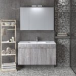 &Sigma;&epsilon;&tau; Έ&pi;&iota;&pi;&lambda;&omicron; &Mu;&pi;ά&nu;&iota;&omicron;&upsilon; OMEGA GREY OAK 100 9SOM100GO&Nu;W &Pi;ά&gamma;&kappa;&omicron; 97x44x60cm