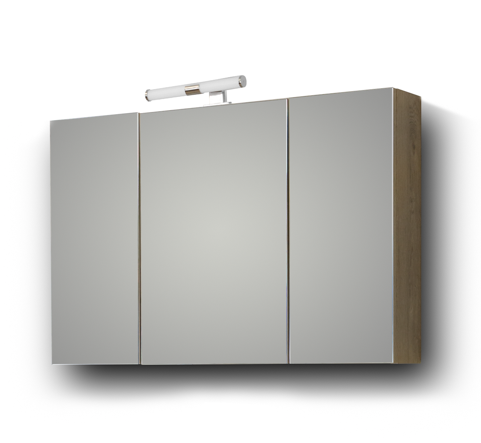 Σετ Έπιπλο Μπάνιου OMEGA BEIGE OAK 90 9SOM090BO0W Πάγκο 87x44x60 - Image 5