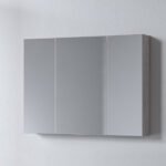 Καθρέφτης OMEGA GREY OAK 90 3MOM090GO0W με ντουλάπια 90x14x65cm
