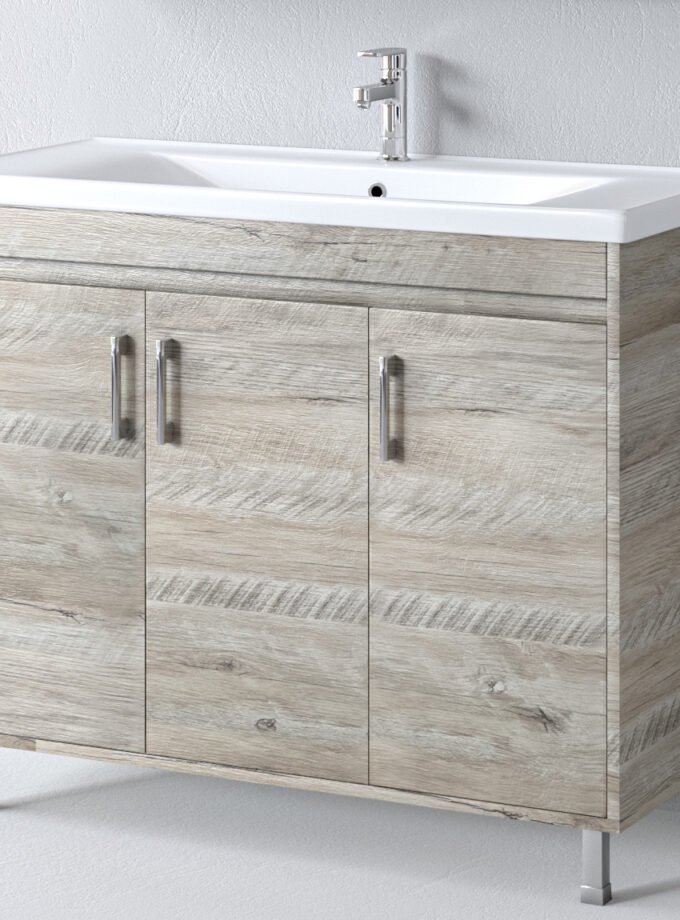 &Pi;ά&gamma;&kappa;&omicron;&sigmaf; SAVINA NATURAL OAK 100 S3BSA100NO0 97x44x83cm, &Nu;&iota;&pi;&tau;ή&rho;&alpha;&sigmaf; 100x46