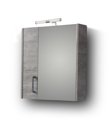 Σετ Έπιπλο Μπάνιου SAVINA CEMENT 65 9SSA065CE0W Πάγκος 61x44x82cm - Image 4