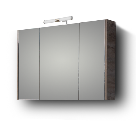Σετ Έπιπλο Μπάνιου SAVINA NATURAL OAK 100 9SSA100NO0W Πάγκος 97x44x83cm - Image 7