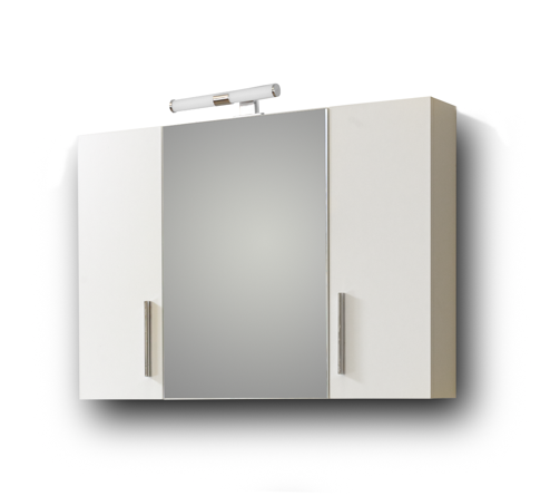 Σετ Έπιπλο Μπάνιου SIENA WHITE 100 9SSI100GL0W Πάγκο 96x34x83cm - Image 7