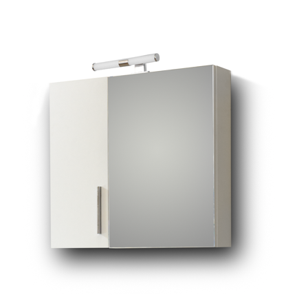 Σετ Έπιπλο Μπάνιου SIENA WHITE 75 9SSI075GL0W Πάγκο 72x34x83cm - Image 5