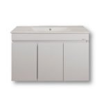 ΠΑΓΚΟΣ OMEGA WHITE 85 S3BOM085GLN Πάγκος 82x44x60, Νιπτήρας 85x45
