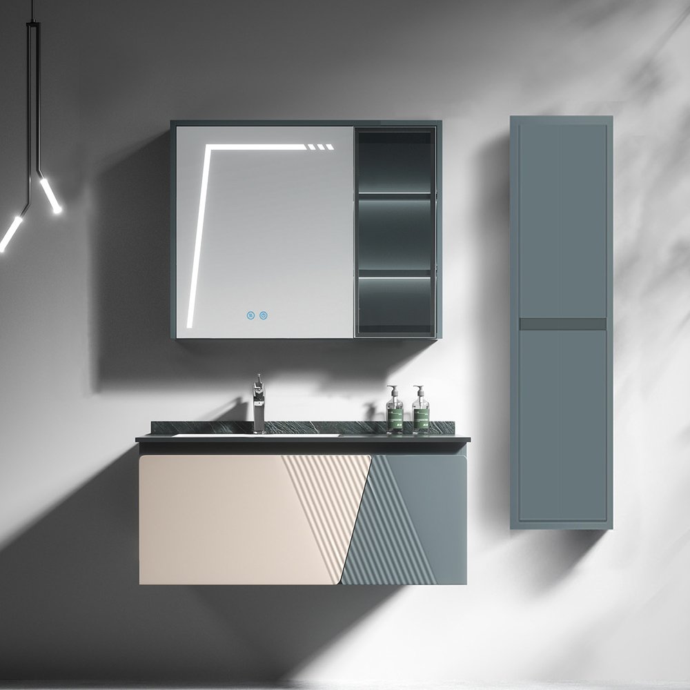 Καθρέφτης VICTORIA LED 90cm χρ. PETROL κωδ. 3MVIC090PET - Image 2