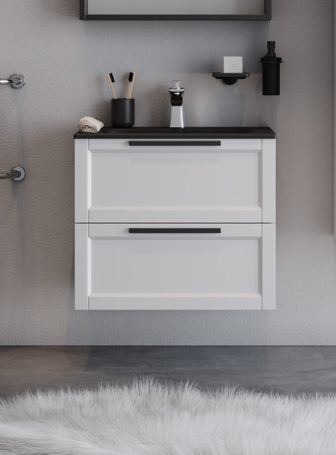 &Pi;ά&gamma;&kappa;&omicron;&sigmaf; LAGUNA &Lambda;&epsilon;&upsilon;&kappa;ό MDF 18mm &Lambda;ά&kappa;&alpha; 60 S3BLAG060WHM 61x46.50x52cm