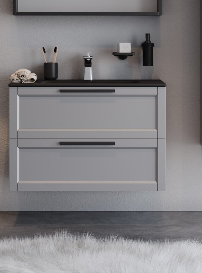 &Pi;ά&gamma;&kappa;&omicron;&sigmaf; LAGUNA &Gamma;&kappa;&rho;&iota; MDF 18mm &Lambda;ά&kappa;&alpha; 80 S3BLAG080GREY 81x46.50x52cm