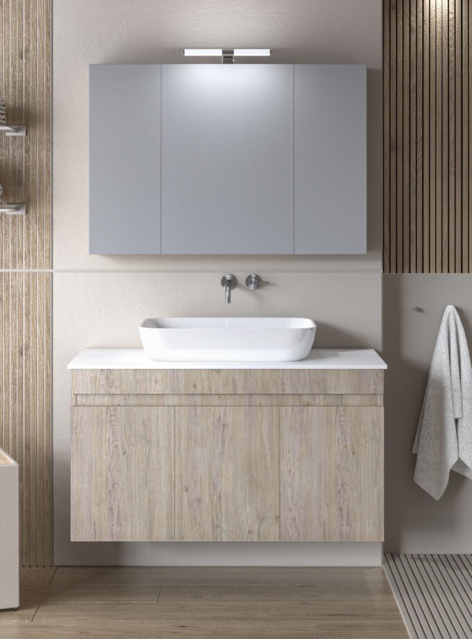&Sigma;&Epsilon;&Tau; &Epsilon;&Pi;&Iota;&Pi;&Lambda;&Omicron;&Upsilon; OMEGA TOP 100cm &chi;&rho;.BEIGE OAK 9SOMT100BO