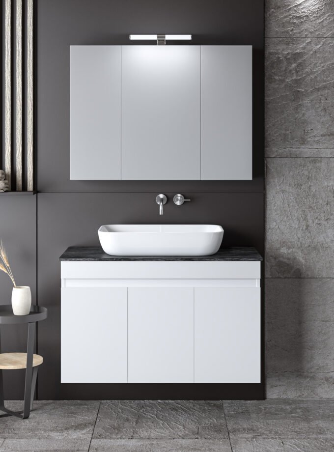 &Sigma;&Epsilon;&Tau; &Epsilon;&Pi;&Iota;&Pi;&Lambda;&Omicron;&Upsilon; OMEGA TOP 90cm &chi;&rho;.WHITE/GREY 9SOMT090GLG