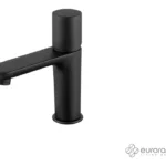Μπαταρία Νιπτήρα Res-Pro με Αυτόματη Βαλβίδα Eurorama Black Μatt