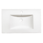 Νιπτήρας SLIM 75 γυαλιστερή πορσελάνη 75x46cm