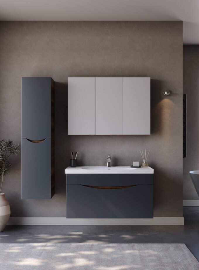 &Sigma;&epsilon;&tau; Έ&pi;&iota;&pi;&lambda;&omicron; &Mu;&pi;ά&nu;&iota;&omicron;&upsilon; SMILE &Alpha;&nu;&theta;&rho;&alpha;&kappa;ί / Barok MDF 18mm &Lambda;ά&kappa;&alpha; 100 9SSMI100ABM