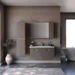 Σετ Έπιπλο Μπάνιο VEGA Capuccino MDF 18mm Λάκα 100 9SVEG100CAM