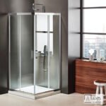 &Kappa;&alpha;&mu;&pi;ί&nu;&alpha; &nu;&tau;&omicron;&upsilon;&zeta;&iota;έ&rho;&alpha;&sigmaf; &Gamma;&omega;&nu;&iota;&alpha;&kappa;ή&sigmaf; &Epsilon;&iota;&sigma;ό&delta;&omicron;&upsilon; Corner Entry 90x90 (87-89 &epsilon;&kappa;.), Axis Clean Glass Chrome