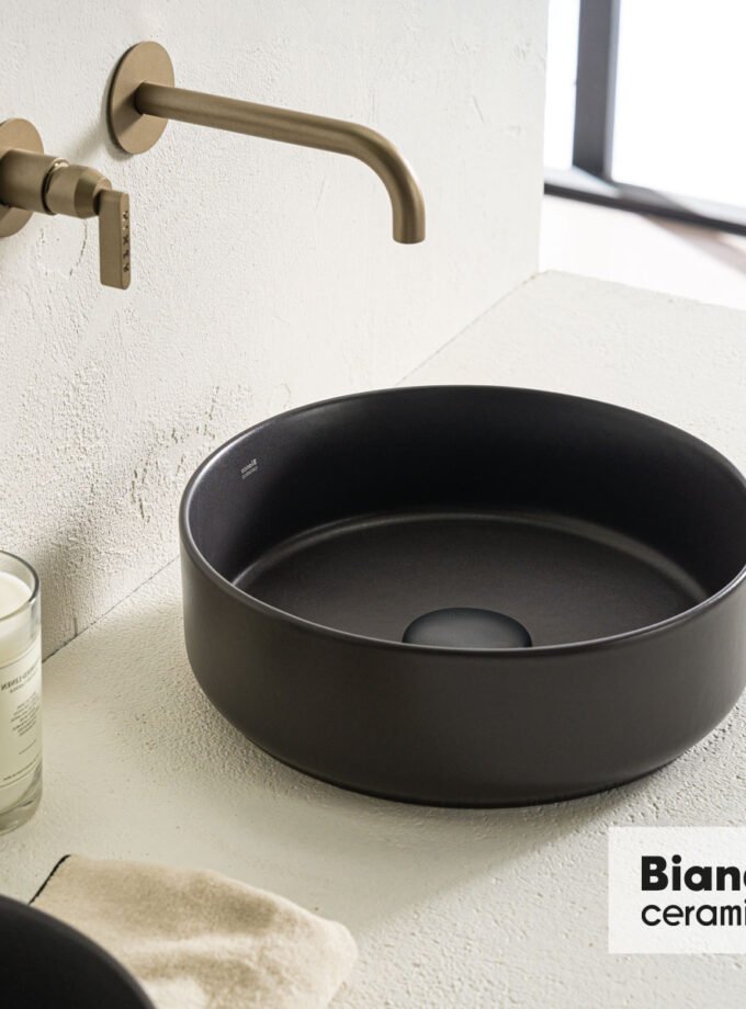 &Nu;&iota;&pi;&tau;ή&rho;&alpha;&sigmaf; &Pi;&omicron;&rho;&sigma;&epsilon;&lambda;ά&nu;&eta;&sigmaf; &Phi;36 Bianco Ceramica anthracite Matt
