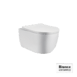 Λεκάνη Κρεμαστή ΜΑΥΑ/48,5 Rimless με κάλυμμα Slim Soft Close 9600SC, Bianco Ceramica White