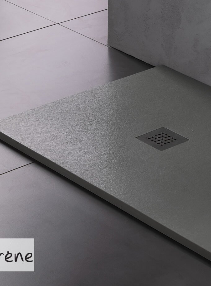 &Nu;&tau;&omicron;&upsilon;&zeta;&iota;έ&rho;&alpha; Cast Marble (&Chi;&upsilon;&tau;ό &mu;ά&rho;&mu;&alpha;&rho;&omicron;) &mu;&epsilon; &Beta;&alpha;&lambda;&beta;ί&delta;&alpha; Slate 160x80 Sirene Beton Matt