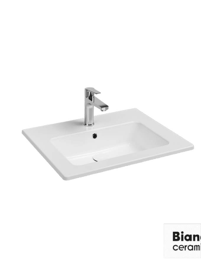 &Nu;&iota;&pi;&tau;ή&rho;&alpha;&sigmaf; &Pi;&omicron;&rho;&sigma;&epsilon;&lambda;ά&nu;&eta;&sigmaf; Flat 62,5x46,5 (1 &omicron;&pi;ή) Bianco Ceramica White
