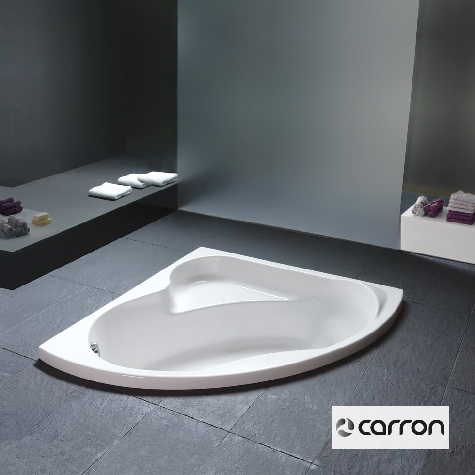 Μπανιέρα Ακρυλική Caronite BALI 1200x1200, Carron Bath White - Image 2