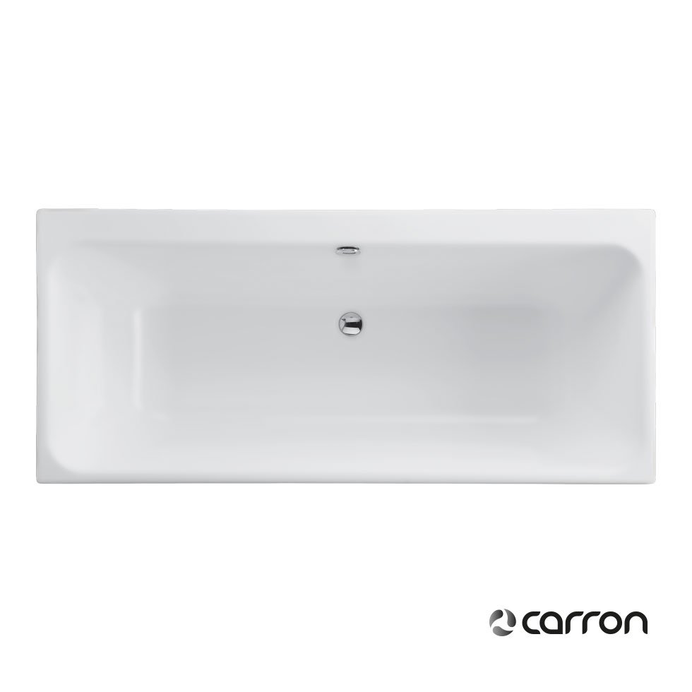 Μπανιέρα Ακρυλική Caronite PROFILE DUO LOW RIM 1700x750, Carron Bath White Matt - Image 2