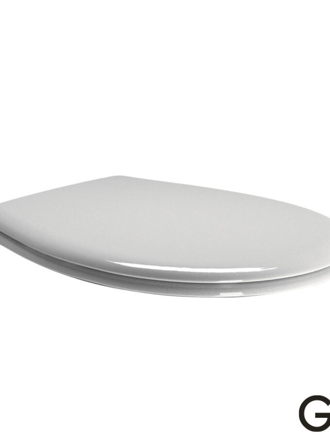 &Kappa;ά&lambda;&upsilon;&mu;&mu;&alpha; &Lambda;&epsilon;&kappa;ά&nu;&eta;&sigmaf; Classic Soft Close GSI White