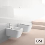 Κρεμαστό Μπιντέ Nubes/55 GSI White