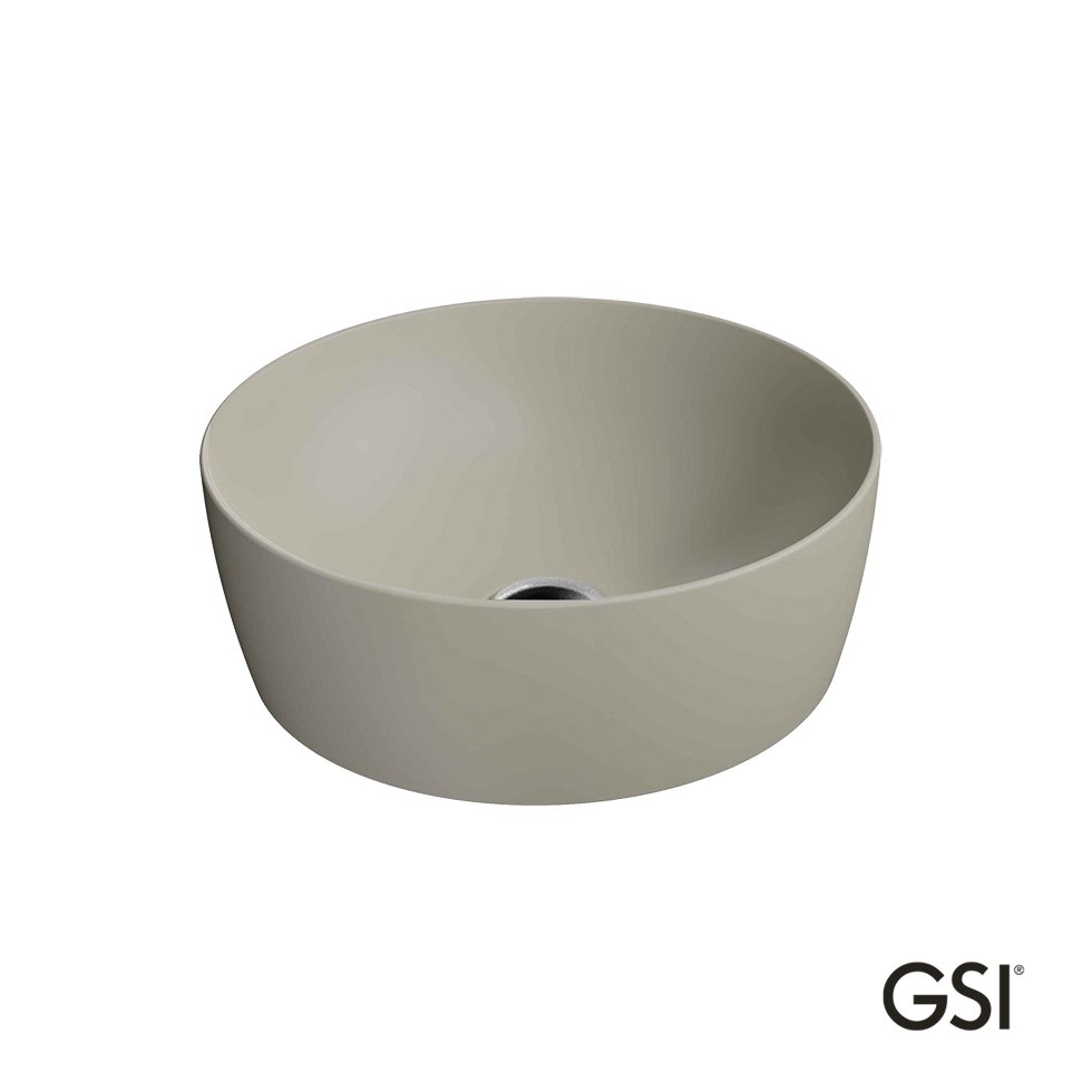 Νιπτήρας Πορσελάνης Sand Φ40 GSI Creta - Image 2