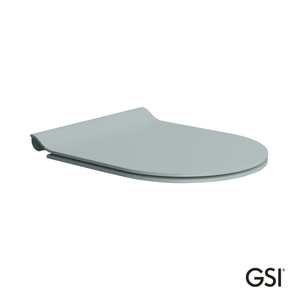 Κάλυμμα Λεκάνης Norm, Pura, Kube, Super Slim Soft Close GSI Ghiaccio - Image 2