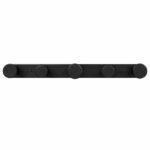 Towel Hook 5πλό Άγκιστρο 36x3cm BLACK