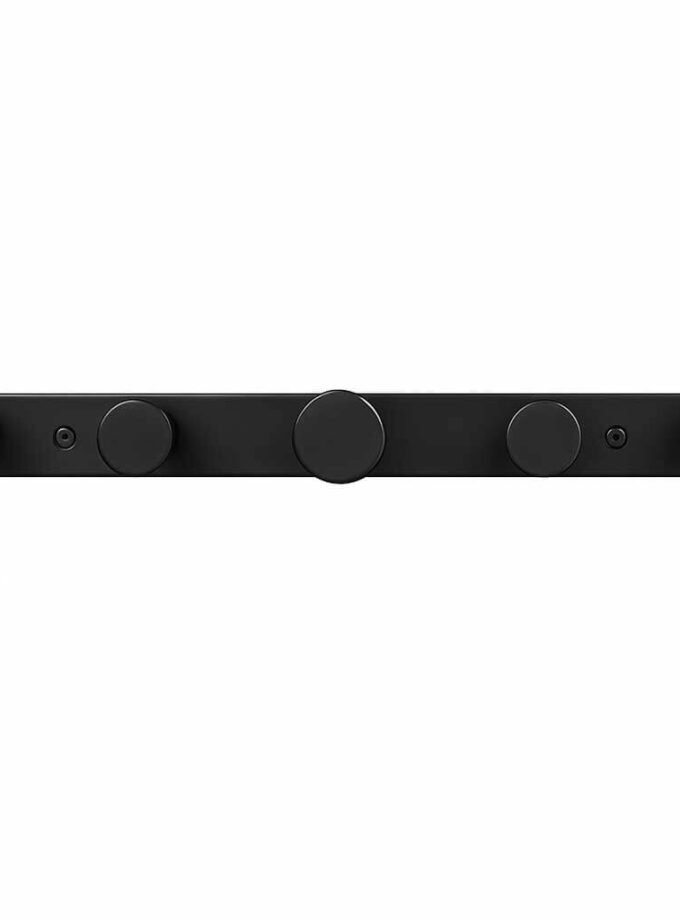 Towel Hook 5&pi;&lambda;ό Ά&gamma;&kappa;&iota;&sigma;&tau;&rho;&omicron; 36x3cm BLACK