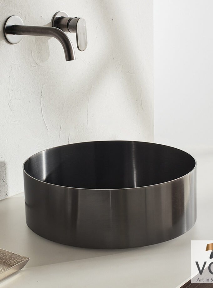 &Nu;&iota;&pi;&tau;ή&rho;&alpha;&sigmaf; Milo &Phi;33 voss Inox PVD Black Brushed