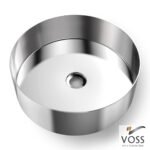 &Nu;&iota;&pi;&tau;ή&rho;&alpha;&sigmaf; Milo &Phi;40 voss Inox Brushed