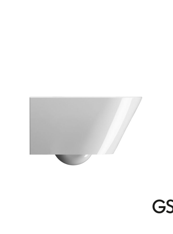 &Kappa;&rho;&epsilon;&mu;&alpha;&sigma;&tau;ή &Lambda;&epsilon;&kappa;ά&nu;&eta; Kube-X/55 swirlflush GSI White