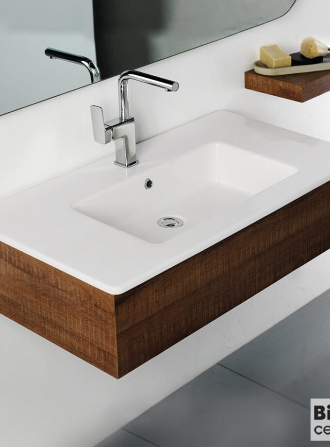 &Nu;&iota;&pi;&tau;ή&rho;&alpha;&sigmaf; &Pi;&omicron;&rho;&sigma;&epsilon;&lambda;ά&nu;&eta;&sigmaf; Flat 91,5x46,5 (1 &omicron;&pi;ή) Bianco Ceramica White
