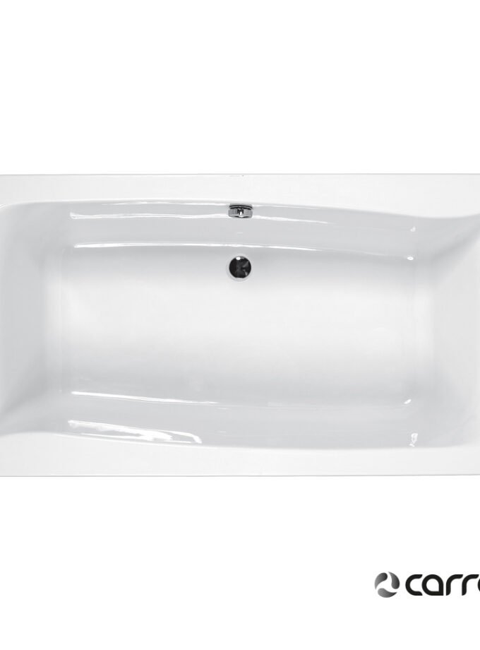 &Mu;&pi;&alpha;&nu;&iota;έ&rho;&alpha; &Alpha;&kappa;&rho;&upsilon;&lambda;&iota;&kappa;ή Caronite LINEA 1900x900, Carron Bath White