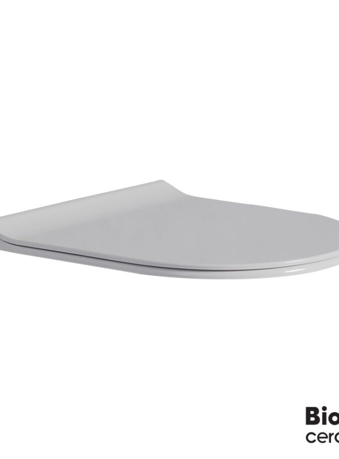 &Kappa;ά&lambda;&upsilon;&mu;&mu;&alpha; &Lambda;&epsilon;&kappa;ά&nu;&eta;&sigmaf; REMO Slim Soft Close Bianco Ceramica White Matt