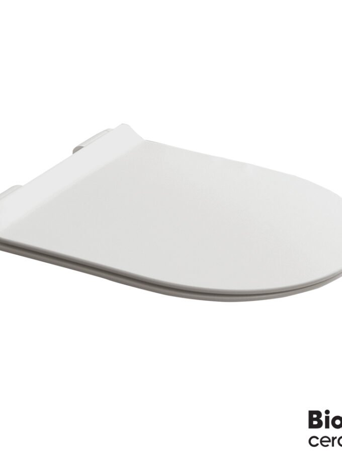 &Kappa;ά&lambda;&upsilon;&mu;&mu;&alpha; &Lambda;&epsilon;&kappa;ά&nu;&eta;&sigmaf; AD120 Slim Soft Close, Bianco Ceramica White