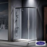 &Kappa;&alpha;&mu;&pi;ί&nu;&alpha; &nu;&tau;&omicron;&upsilon;&zeta;&iota;έ&rho;&alpha;&sigmaf; &Gamma;&omega;&nu;&iota;&alpha;&kappa;ή&sigmaf; &Epsilon;&iota;&sigma;ό&delta;&omicron;&upsilon; Corner Entry 120x80 (117-119 x 77-79 &epsilon;&kappa;.), Devon Flow Clean Glass Chrome